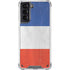 French Flag Distressed Galaxy S21 5G Clear Case